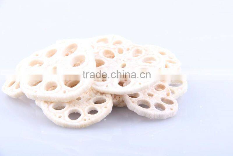 VF lotus root chips dried vegetable snacks