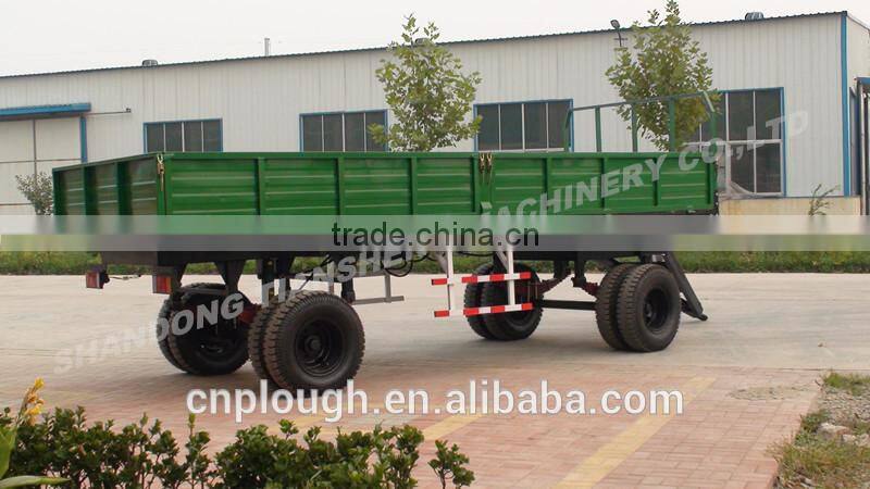 10 tons trailer dump trailer tipping trailer four wheel trailer farm trailer hydraulic lift trailer for sale