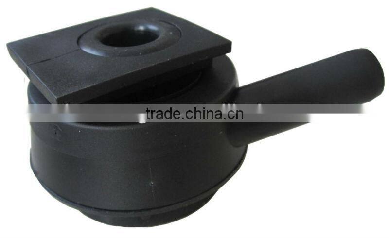 stainless steel bucket lid with milking pulsator