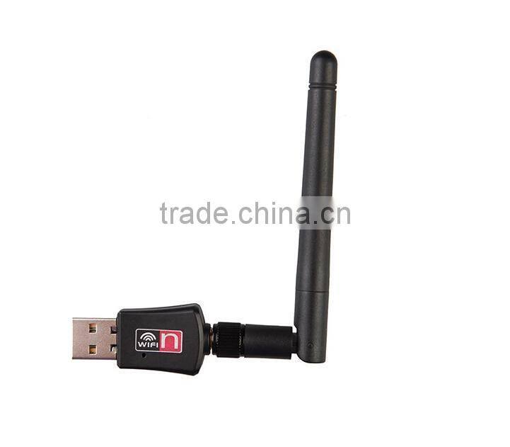new design Mini 300M USB WiFi Wireless-N Network Networking Card with 2db/5dB Antenna LAN card Adapter