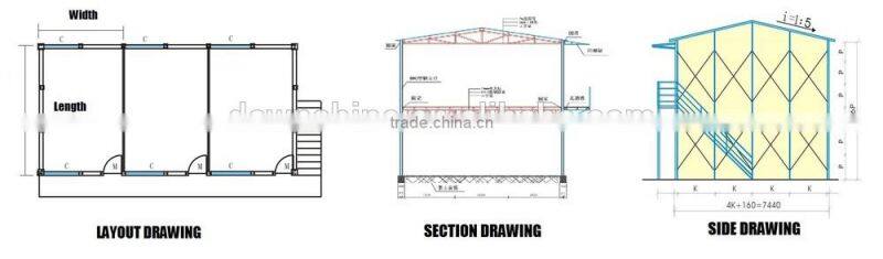 Low Cost Prefab House / Villa / Container House for sale - 2015 New Model - FACTORY OUTLET - Prefab House