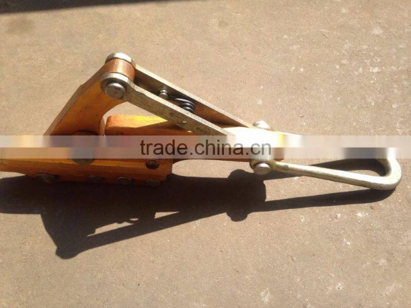 16KN OPGW Self Gripping Clamps Cable Clipper Come Along Clamp Grips for 11-15mm