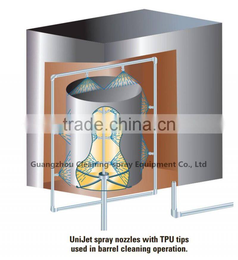 1/4" stainless steel teejet flat spray nozzle
