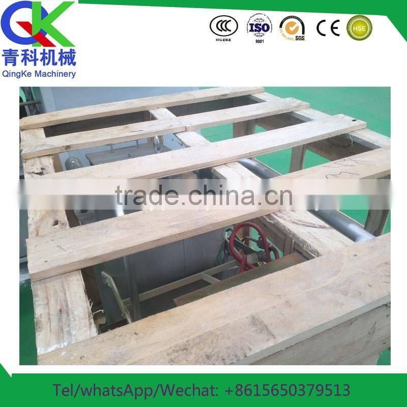 Double stainless steel heat preservation heat barrel rulling machine