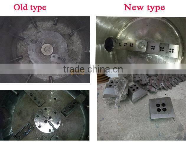 New design agglomerator machine for film Half plasticizing