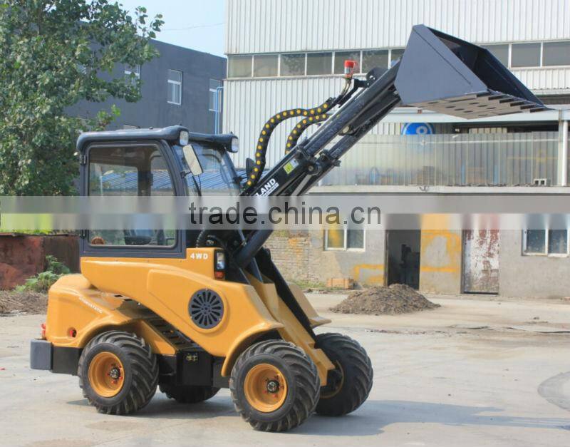 NEWLAND brand compact backhoe loader small wheel loader with CE