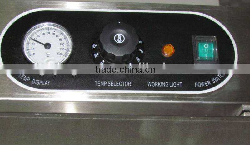 stainless steel Food Warmer Cart with cabinet in hotel DH-22