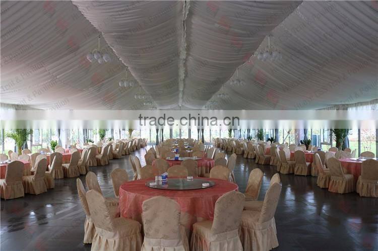 Fancy tents wedding for young people