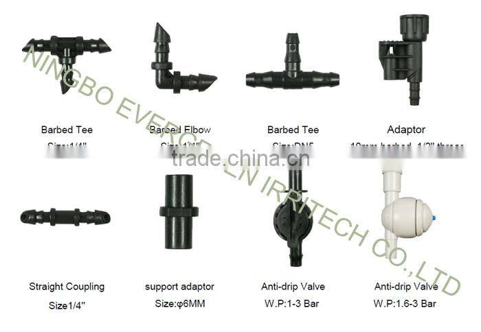 mini anti drip in drip irrigtaion