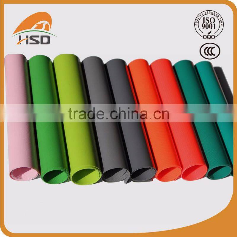 Discount price pvc coated fabric self-cleaning finished size tarpaulin