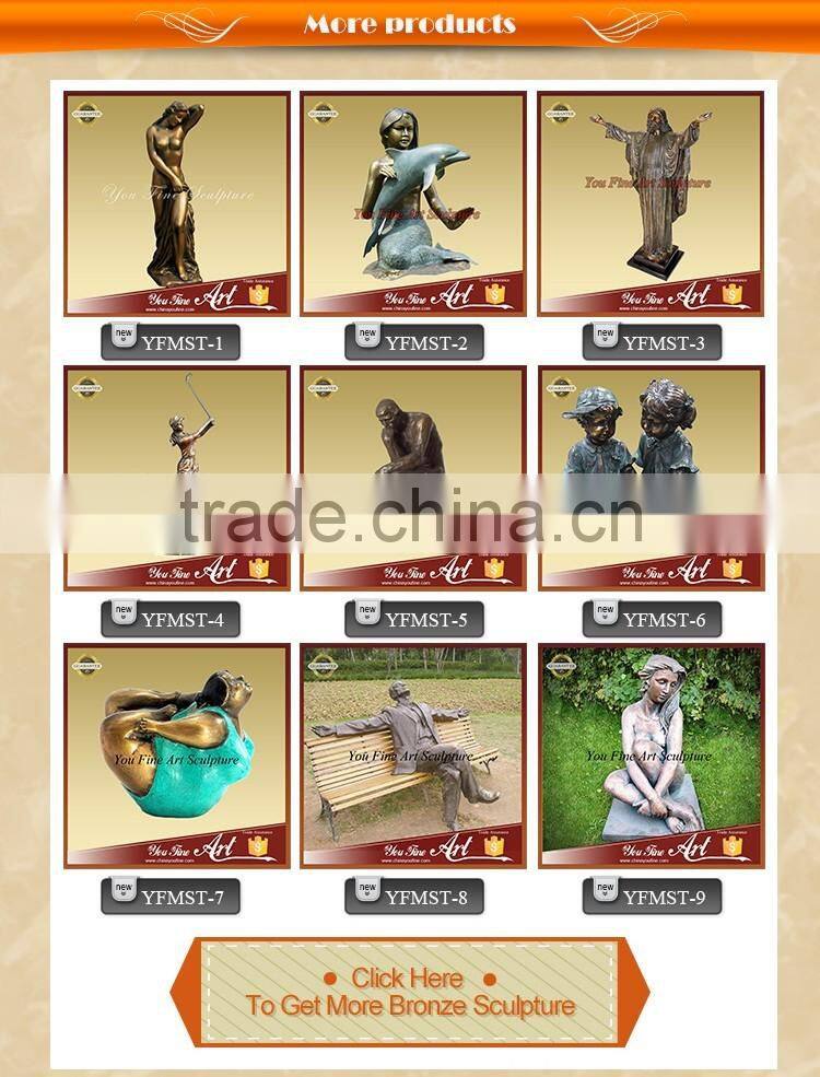 high quality bronze sitting buddha statue