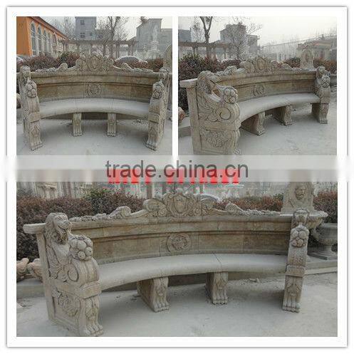 Antique Marble Bench In Stock