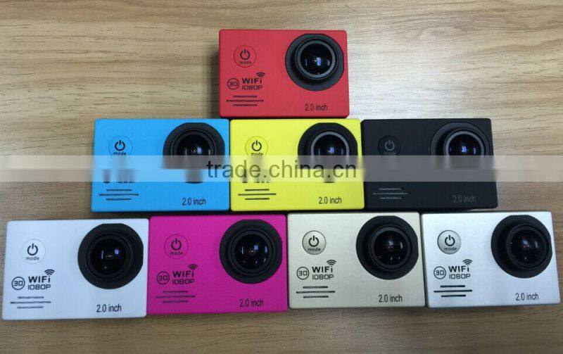 SJ7000 2.0 inch screen SJ7000 2.0 LCD Waterproof Sport Camera NT96655 1080P Full HD 30FPS WiFi Action Camcorder Car Dvrs SJ7000
