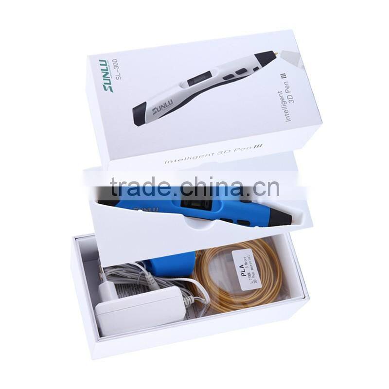 High quality 3D Printing Pen With Free Filament 3D pen with CE ROHS FCC DIY 3d printer pen