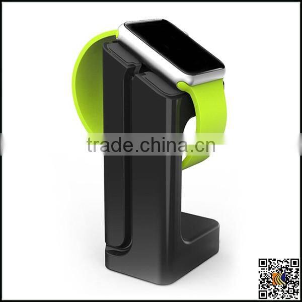 2015 For apple watch stand charging dock, plastic charging holder