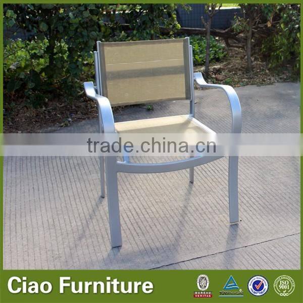 Outdoor Textline Fabric Armchair Garden Chair