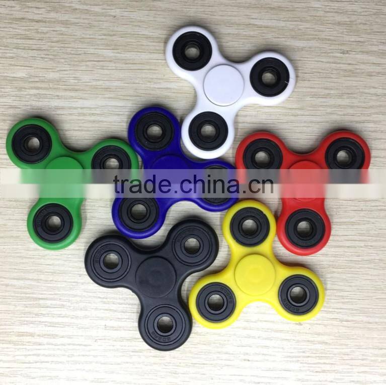 Hot sale 2017 crazy spinner toy multicolor fidget spinner finger spinner