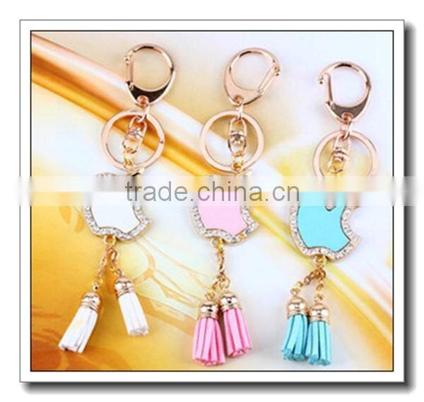 Tassel Leather Keyring