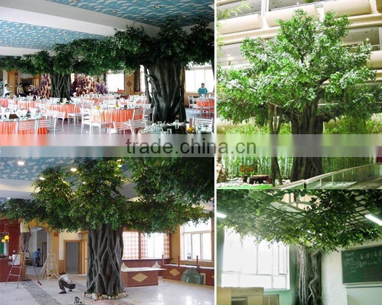 Landscape artificial scotch pine tree for geological museum decoration