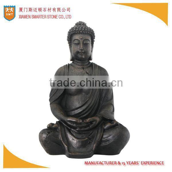Black copper Chinese buddha carving statue for temples