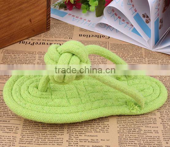cotton rope slippers pet toys import cat toy pet dog toys wholesale