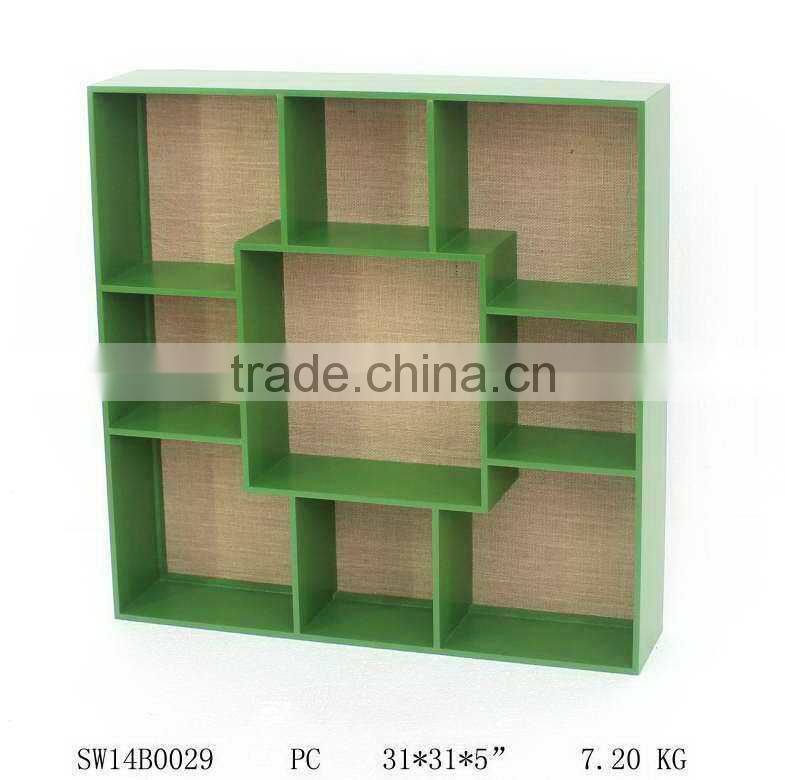 wood corner shelf for home