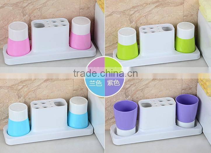 Good Quality Plastic Toothbrush Holder With Suction Cup