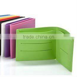 Colorful silicone card pouch/cover/holder