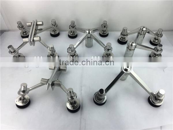 Customized 316 Stainless Steel Glass Spider Routel