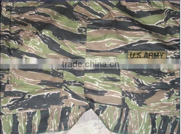 Military protected digital jungle uniform