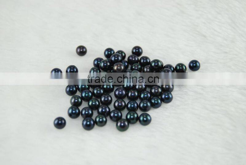 7.5-8mm Black Akoya Loose Pearl Beads Price