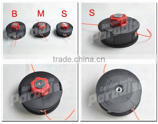 Gas Powered Small Grass Trimmers Head For Commercial Straight Shaft Trimmers