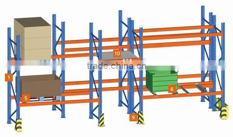Heavy Duty Metal Display Rack for Warehouse