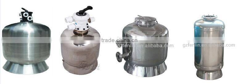 customized factory price top mount side mount high quality pool sand filter for water treatment