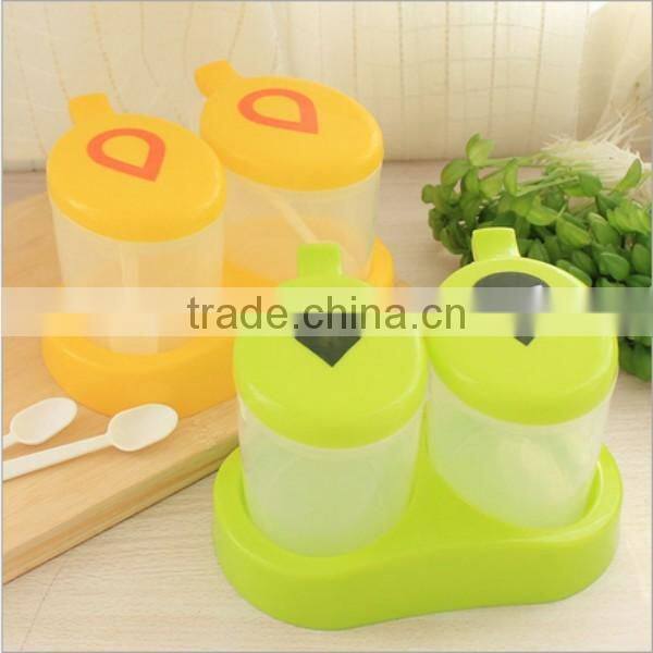 OEM Creative Food-Grade Plastic Two Pieces Spice Case Seasoning Condiment Storage Box Supplier In ShenZhen