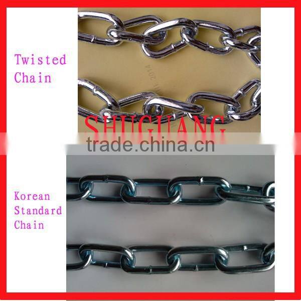 Zinc Plated Dog Chain,Electro Galvanized Dog Chain