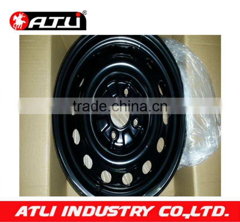 15 inch black steel car wheels