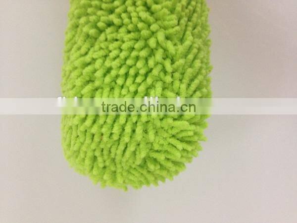 polyester polyamide microfiber new design chenille noodle vehicle best polishing pad car washing cleaning sponge