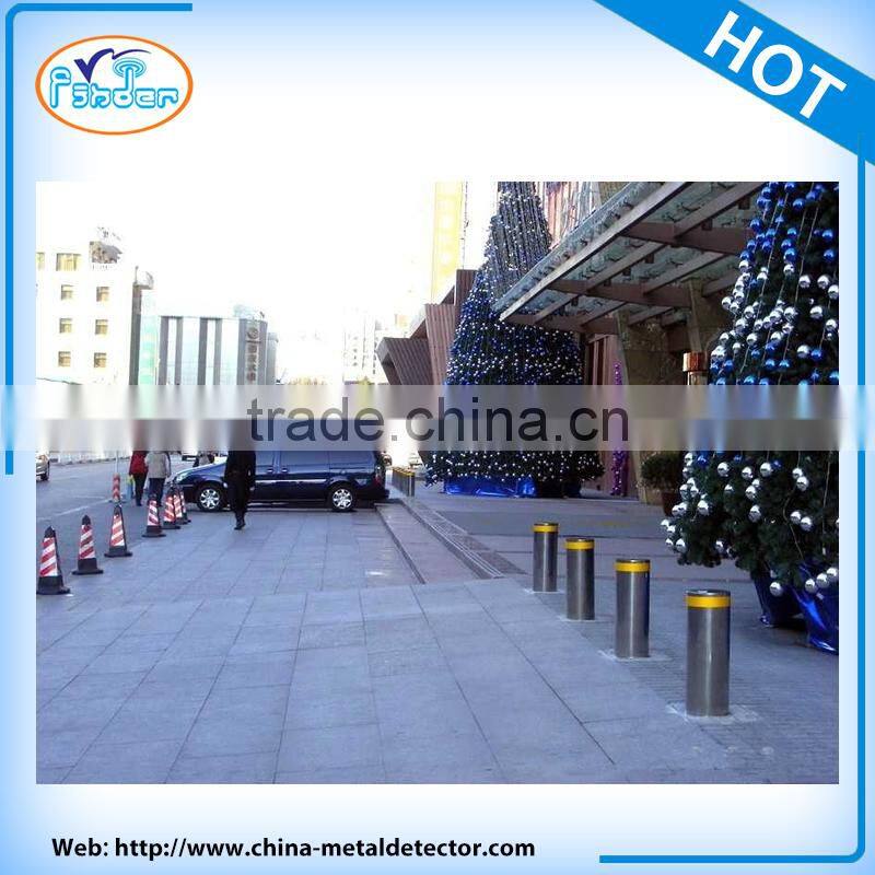 Full Automatic electric parking rising bollards/Anti-terrorist car block automatic rising bollard