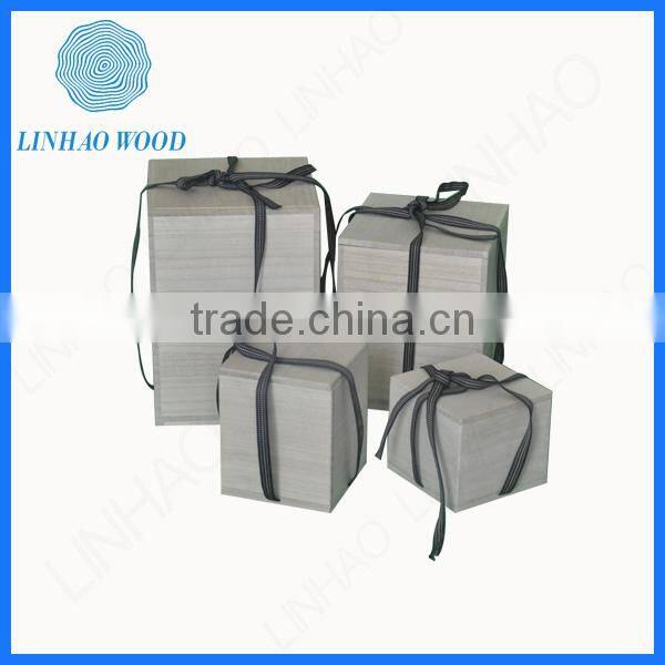 silver wooden keepsake box