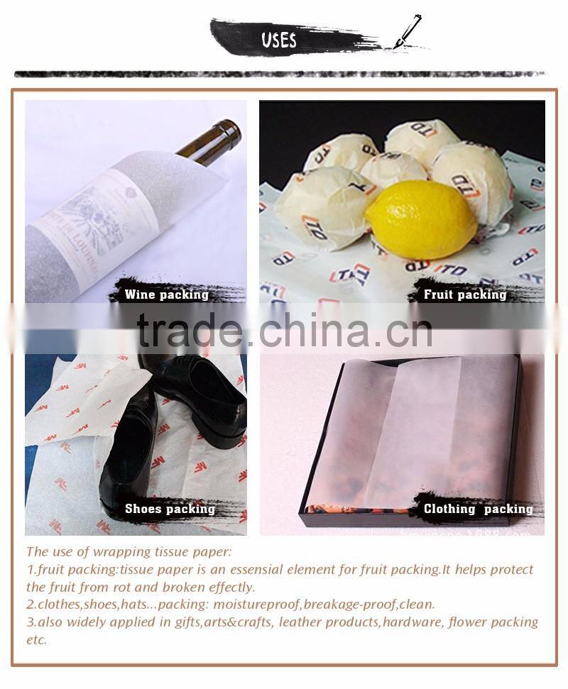 Top Grade Food Wrapping Wax Paper,Printed Food Gift Wrapping Paper