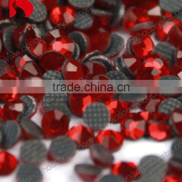 Machine cut flat back crystal DMC hot fix rhinestone