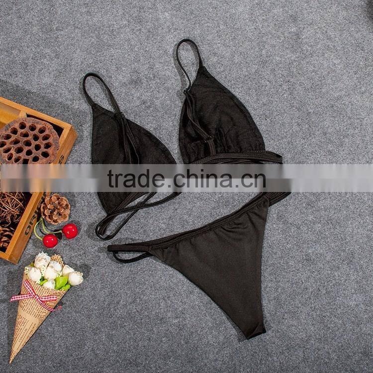 wholesale 2017 new design sexy swimwear bathing suits xxx hot sex bikini women beachwear OEM bralettes