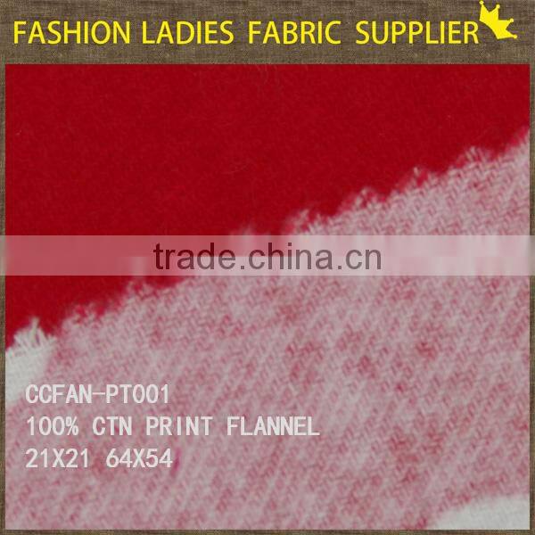 wholesale flannel fabric cotton flannel fabric print plaid flannel fabric