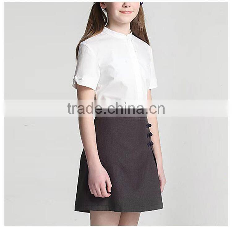 School girl skirt dress solid color all-match new design custom made