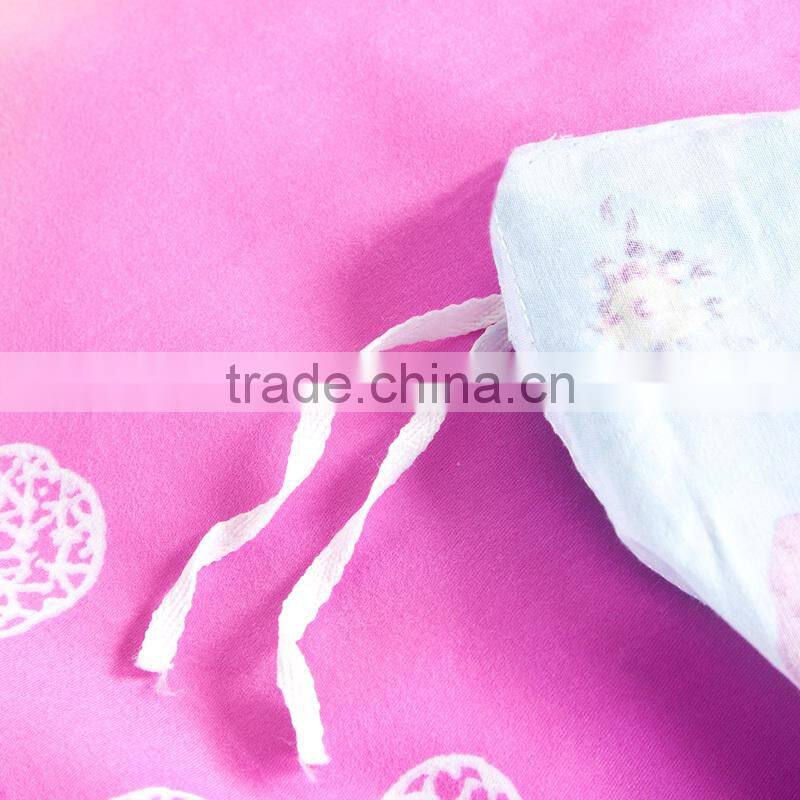 100% cotton reactive printed bedding set