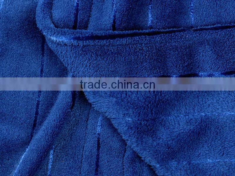 OEM custom factory warm windbreak 100% polyester silk pajamas