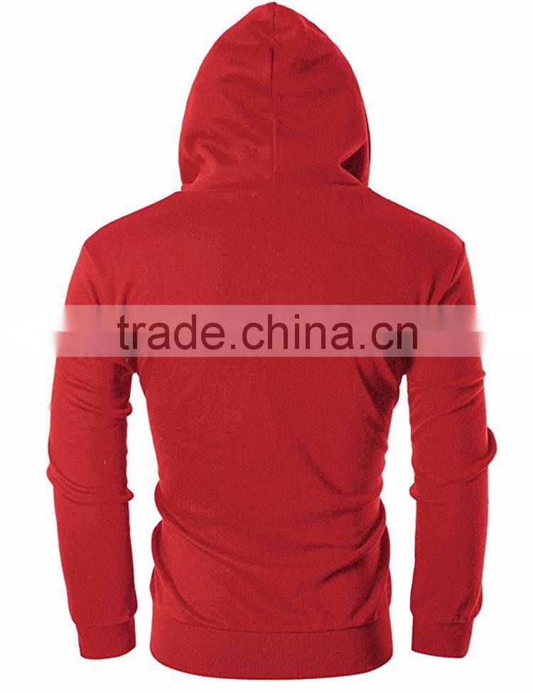 2017 Custom Thermal Hoodies Mens french terry oversized dropped shoulder pullover Warm hoodie with ribbed trims