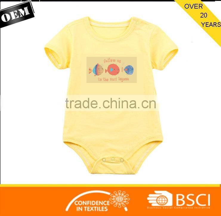 Newborn Baby Infant cotton Romper with printing