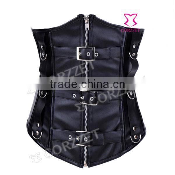 Women Waist Cinching Corset With Buckle Decoration
